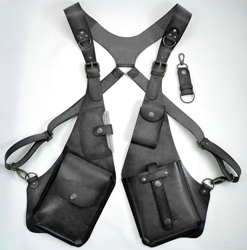 Vintage Leren Schouderharnas
